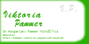 viktoria pammer business card